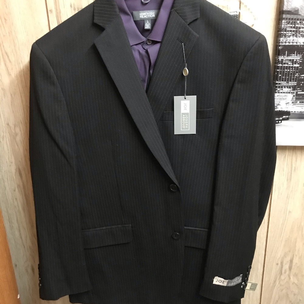 NWT joseph abound 2 button coat kenneth cole shirt